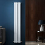York Vertical Designer Radiator | White & Anthracite | Designer Radiators | Delivery throughout the UK | Direct Radiators
