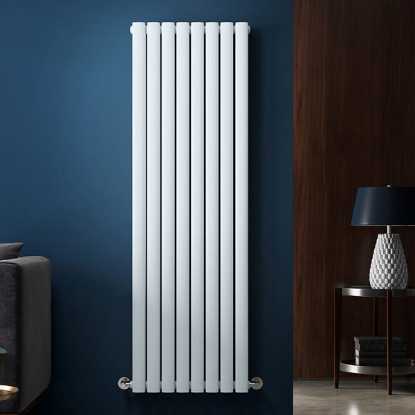 York Vertical Designer Radiator | White & Anthracite | Designer Radiators | Delivery throughout the UK | Direct Radiators