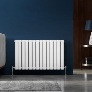 York Vertical Designer Radiator | White & Anthracite | Designer Radiators | Delivery throughout the UK | Direct Radiators