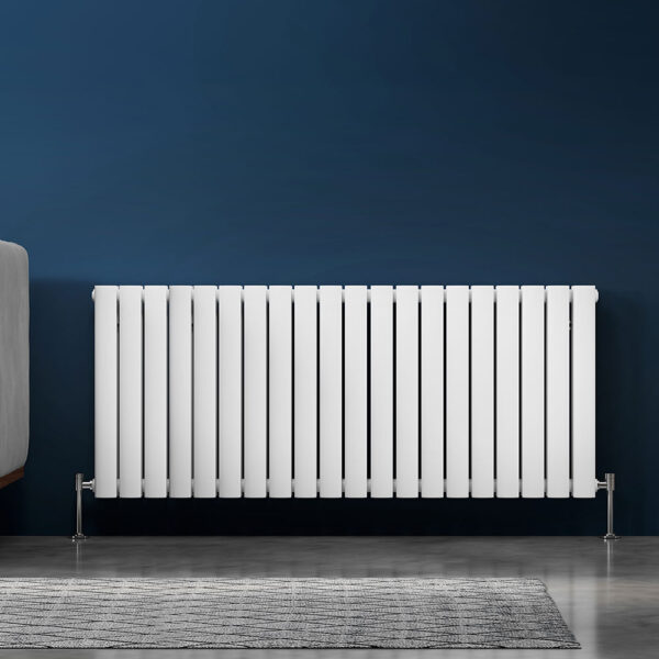 York Vertical Designer Radiator | White & Anthracite | Designer Radiators | Delivery throughout the UK | Direct Radiators