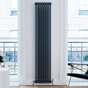 Cotswold Designer Radiator | White & Anthracite | Designer Radiators | Delivery throughout the UK | Direct Radiators