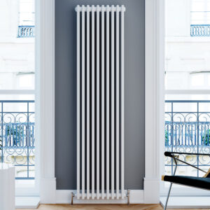 Cotswold Designer Radiator | White & Anthracite | Designer Radiators | Delivery throughout the UK | Direct Radiators