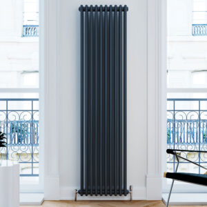 Cotswold Designer Radiator | White & Anthracite | Designer Radiators | Delivery throughout the UK | Direct Radiators