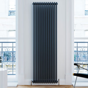 Cotswold Designer Radiator | White & Anthracite | Designer Radiators | Delivery throughout the UK | Direct Radiators