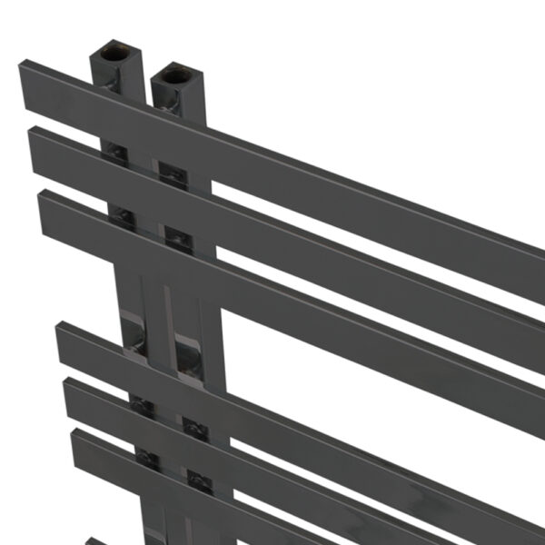 Spey Heated Towel Rail | Anthracite & Chrome | Heated Towel Rails | Delivery throughout the UK | Direct Radiators