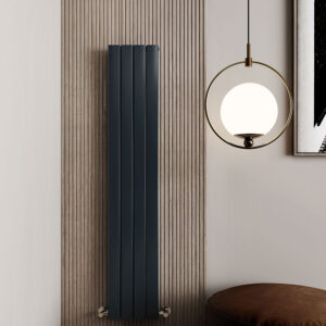 Clyde Designer Radiator | White & Anthracite | Designer Radiators | Delivery throughout the UK | Direct Radiators