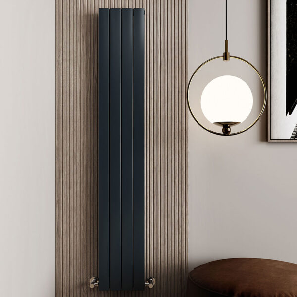 Clyde Designer Radiator | White & Anthracite | Designer Radiators | Delivery throughout the UK | Direct Radiators