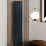 Clyde Designer Radiator | White & Anthracite | Designer Radiators | Delivery throughout the UK | Direct Radiators