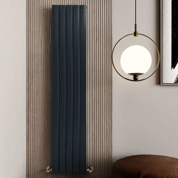 Clyde Designer Radiator | White & Anthracite | Designer Radiators | Delivery throughout the UK | Direct Radiators