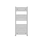 Ayr Curved Heated Towel Rail | Anthracite & Chrome | Heated Towel Rails | Delivery throughout the UK | Direct Radiators