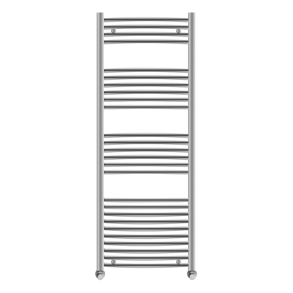 Ayr Curved Heated Towel Rail | Anthracite & Chrome | Heated Towel Rails | Delivery throughout the UK | Direct Radiators