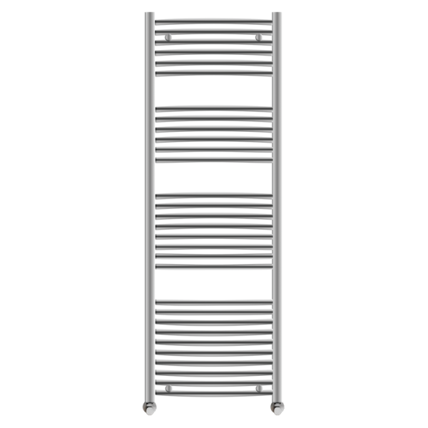 Ayr Curved Heated Towel Rail | Anthracite & Chrome | Heated Towel Rails | Delivery throughout the UK | Direct Radiators