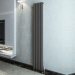Kent Designer Radiator | White & Anthracite | Designer Radiators | Delivery throughout the UK | Direct Radiators