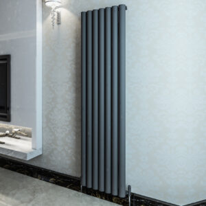 Kent Designer Radiator | White & Anthracite | Designer Radiators | Delivery throughout the UK | Direct Radiators