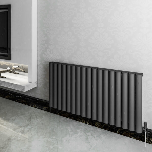 Kent Designer Radiator | White & Anthracite | Designer Radiators | Delivery throughout the UK | Direct Radiators