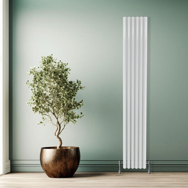 Skye Designer Radiator | White & Anthracite | Designer Radiators | Delivery throughout the UK | Direct Radiators