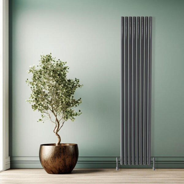 Skye Designer Radiator | White & Anthracite | Designer Radiators | Delivery throughout the UK | Direct Radiators