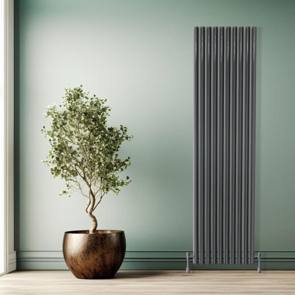 Skye Designer Radiator | White & Anthracite | Designer Radiators | Delivery throughout the UK | Direct Radiators