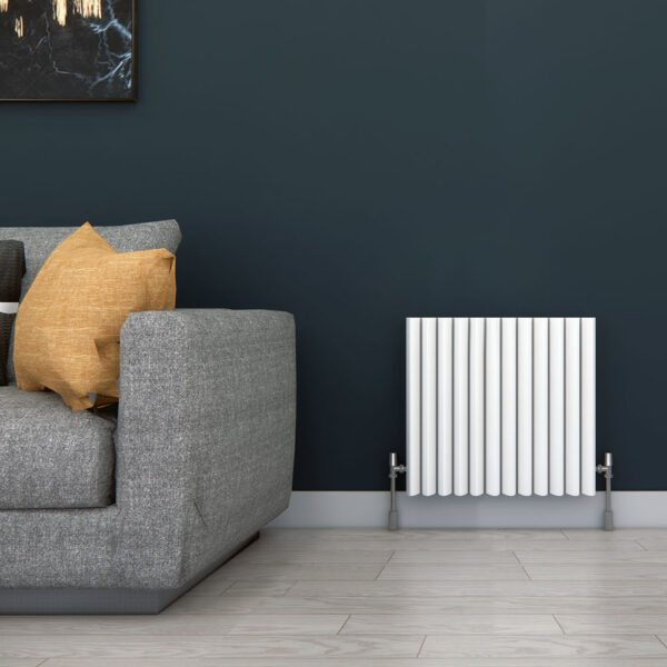 Skye Designer Radiator | White & Anthracite | Designer Radiators | Delivery throughout the UK | Direct Radiators