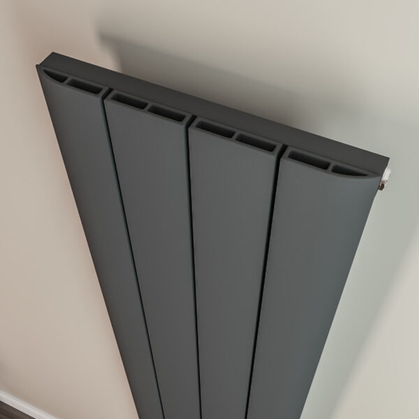 Tay Designer Radiator | White & Anthracite | Designer Radiators | Delivery throughout the UK | Direct Radiators