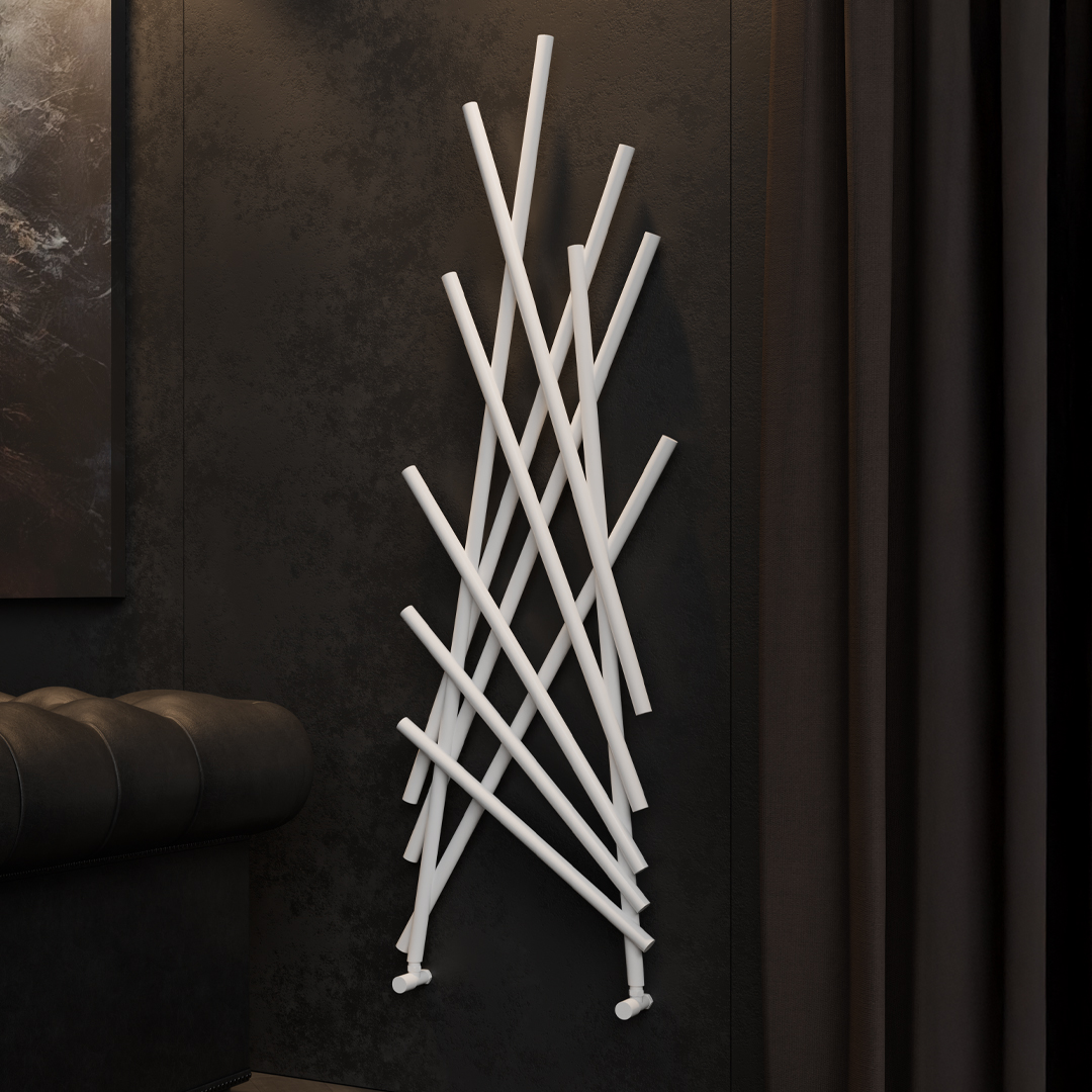 Durham Designer Radiator | White & Anthracite | Designer Radiators | Delivery throughout the UK | Direct Radiators