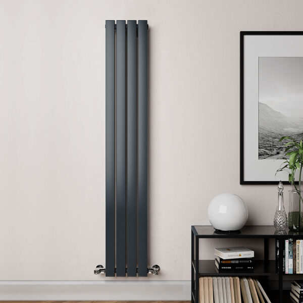 Tay Designer Radiator | White & Anthracite | Designer Radiators | Delivery throughout the UK | Direct Radiators