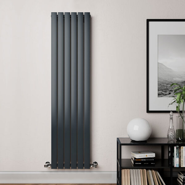 Whitby Designer Radiator | White & Anthracite | Designer Radiators | Delivery throughout the UK | Direct Radiators