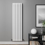 Whitby Designer Radiator | White & Anthracite | Designer Radiators | Delivery throughout the UK | Direct Radiators
