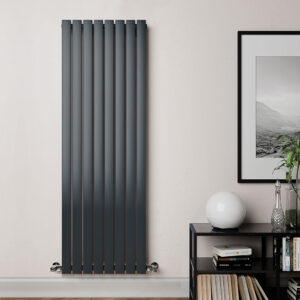 Whitby Designer Radiator | White & Anthracite | Designer Radiators | Delivery throughout the UK | Direct Radiators