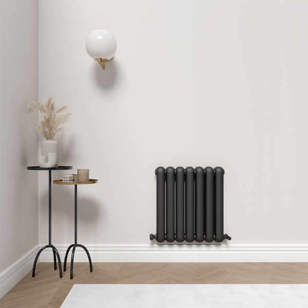 Cambridge Oval Designer Radiator | Anthracite, Black, Brushed Bronze & White | Designer Radiator | Delivery throughout the UK | Direct Radiators