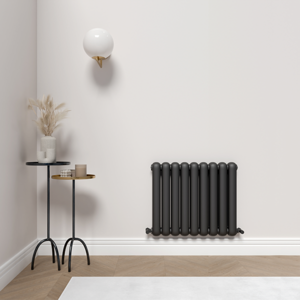 Cambridge Oval Designer Radiator | Anthracite, Black, Brushed Bronze & White | Designer Radiator | Delivery throughout the UK | Direct Radiators