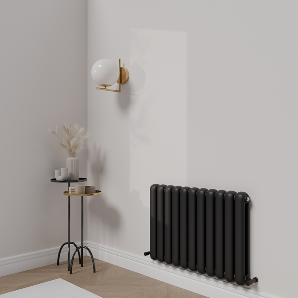 Cambridge Oval Designer Radiator | Anthracite, Black, Brushed Bronze & White | Designer Radiator | Delivery throughout the UK | Direct Radiators