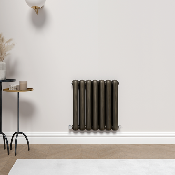 Cambridge Oval Designer Radiator | Anthracite, Black, Brushed Bronze & White | Designer Radiator | Delivery throughout the UK | Direct Radiators