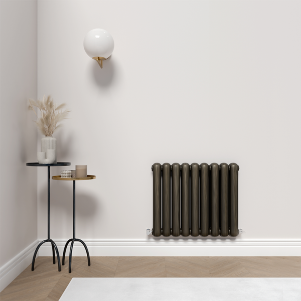 Cambridge Oval Designer Radiator | Anthracite, Black, Brushed Bronze & White | Designer Radiator | Delivery throughout the UK | Direct Radiators