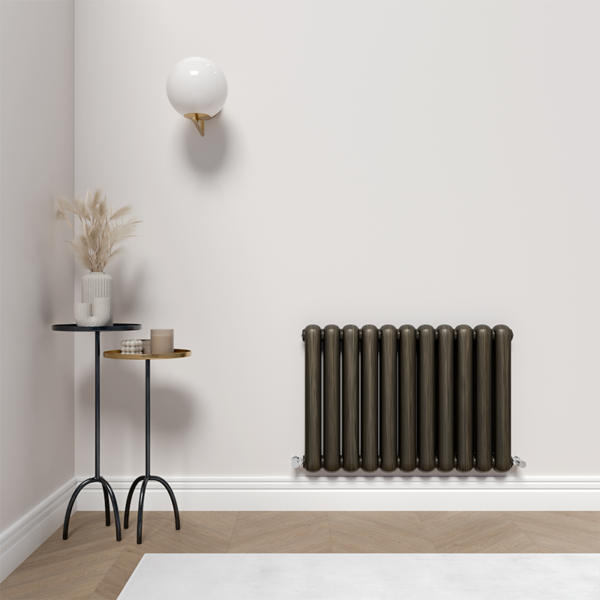 Cambridge Oval Designer Radiator | Anthracite, Black, Brushed Bronze & White | Designer Radiator | Delivery throughout the UK | Direct Radiators