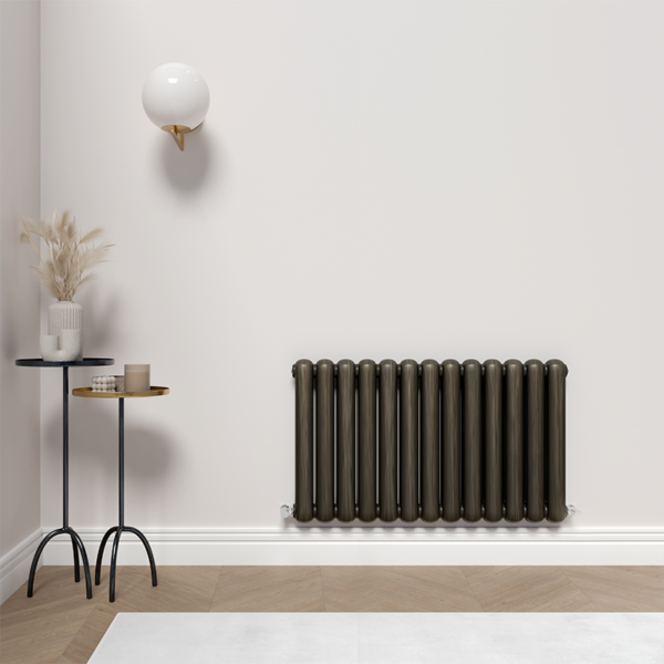 Cambridge Oval Designer Radiator | Anthracite, Black, Brushed Bronze & White | Designer Radiator | Delivery throughout the UK | Direct Radiators