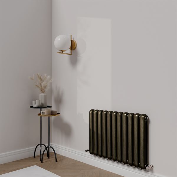 Cambridge Oval Designer Radiator | Anthracite, Black, Brushed Bronze & White | Designer Radiator | Delivery throughout the UK | Direct Radiators