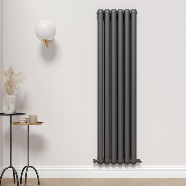 Cambridge Oval Designer Radiator | Anthracite, Black, Brushed Bronze & White | Designer Radiator | Delivery throughout the UK | Direct Radiators