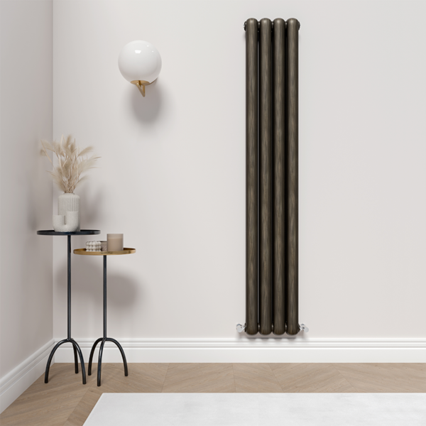 Cambridge Oval Designer Radiator | Anthracite, Black, Brushed Bronze & White | Designer Radiator | Delivery throughout the UK | Direct Radiators