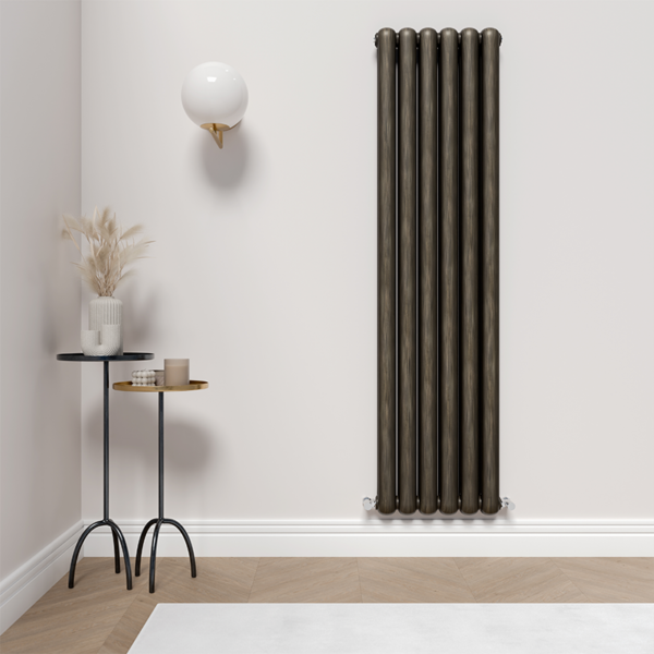 Cambridge Oval Designer Radiator | Anthracite, Black, Brushed Bronze & White | Designer Radiator | Delivery throughout the UK | Direct Radiators