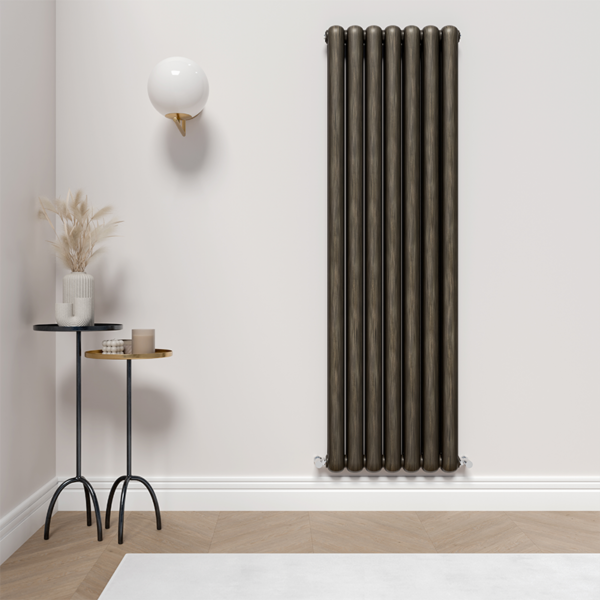 Cambridge Oval Designer Radiator | Anthracite, Black, Brushed Bronze & White | Designer Radiator | Delivery throughout the UK | Direct Radiators