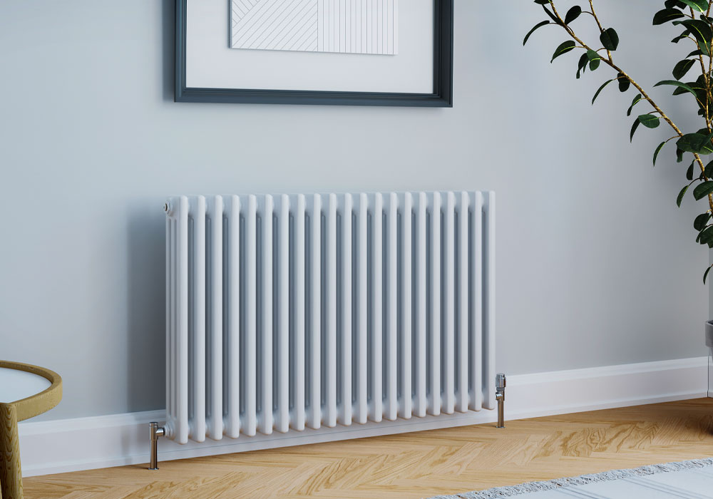 White column designer radiator | designer radiator guide | direct radiators | UK