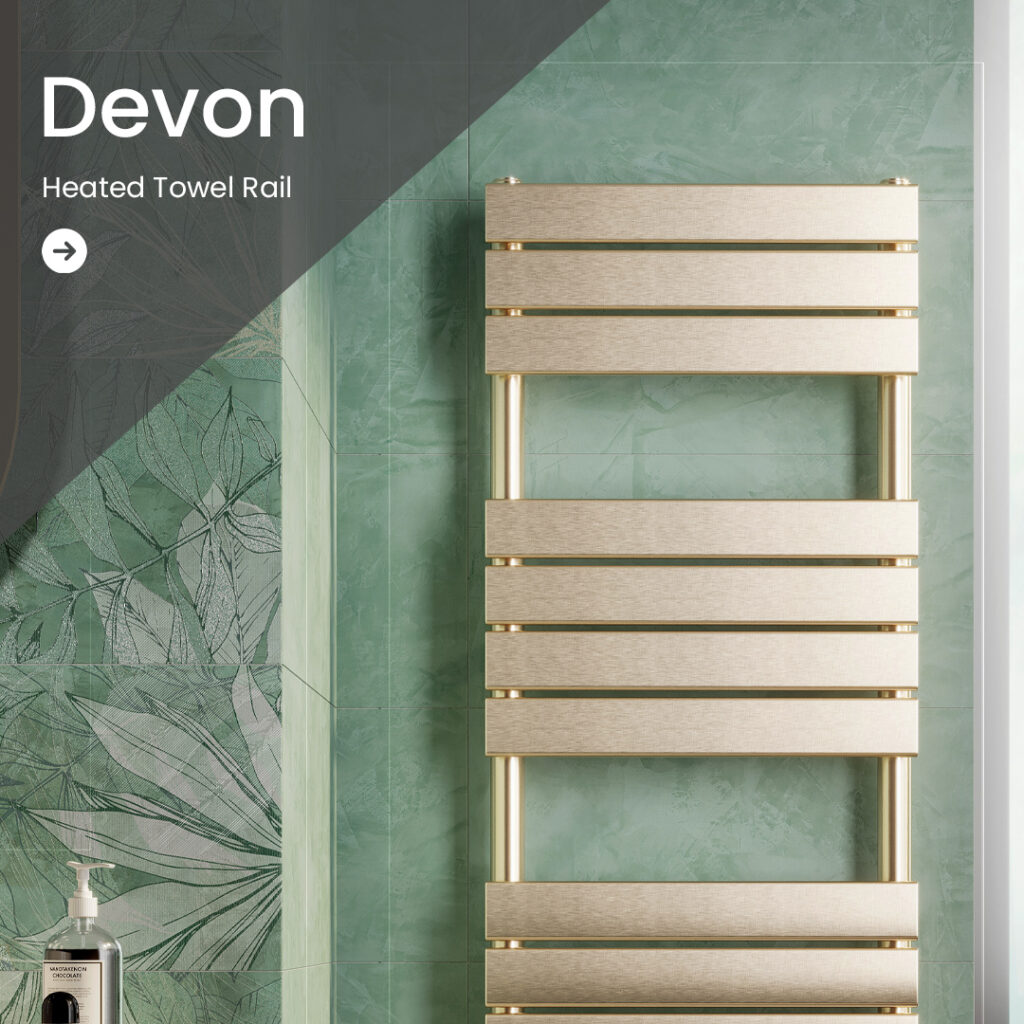 Devon Heated Towel Rail | Direct Radiators | Heated Towel Rails UK