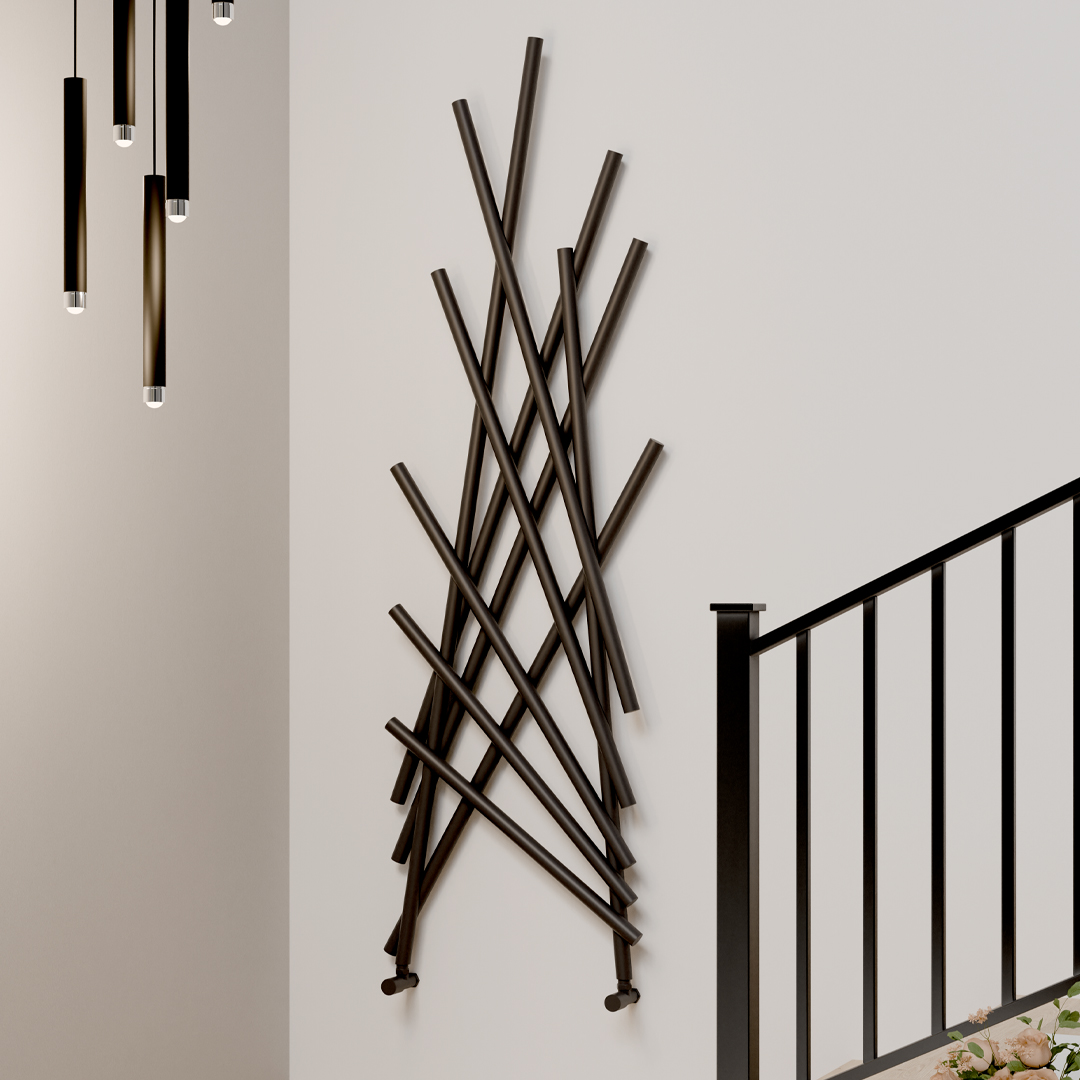 Durham Designer Radiator | White & Anthracite | Designer Radiators | Delivery throughout the UK | Direct Radiators