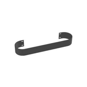 Clyde 280mm Anthracite Towel Hanger