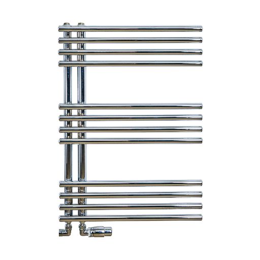 Marfa 800 x 500mm Vertical Chrome