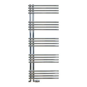 Marfa 1200 x 500mm Vertical Chrome