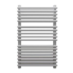 Freo Double 800 x 500mm Vertical Pearl Shine Silver