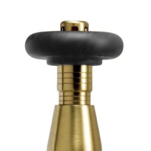 Monsanto Black Handle for Brushed Brass