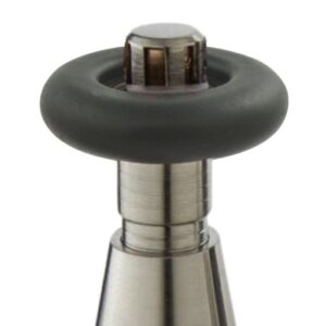 Monsanto Black Handle for Satin Brushed Nickel